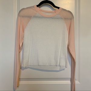 Pink & White Long Sleeve